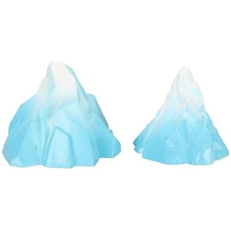 2 Pack Iceberg Aquarium Decorations, Innovative Landscaping, Underwater Fish Tank Ornament (1/5)