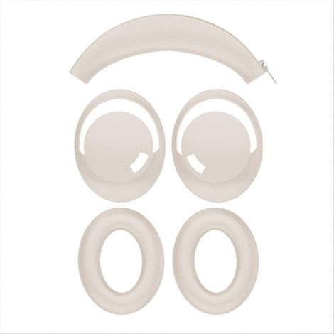 Ensemble coussinets d'oreille + arceau pour casque SonoFlow HC905 HQ51, étui de protection en silicone, oreillettes, arceau, pièce de rechange D (1/5)