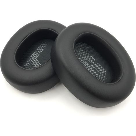 650 BTNC E65BTNC Cuscinetti auricolari in memory foam - Set di ricambio, compatibile con cuffie E65, E65BTNC, Duet NC e Live 650BTNC Live 660 BTNC (Nero) (1/5)