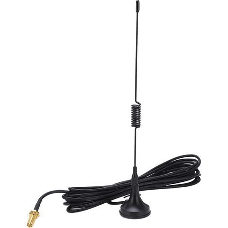 Antenne de voiture à Gain élevé, adaptateur SMA femelle, support magnétique de 20cm de Long, UHF 400-480mhz pour Kenwood tk-240 tk-250 (1/5)