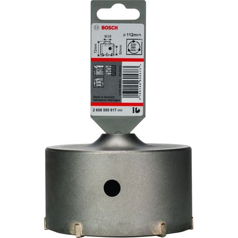 Corona perforadora hueca SDS Plus-9 112 112x50x72 6 BOSCH 2608550617 (1/2)