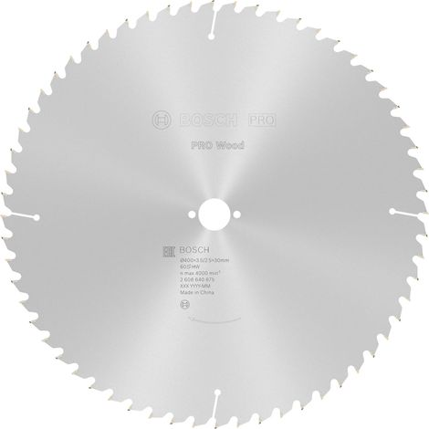 1x Lame Scie Circulaire PRO Woodavec encoches (1/5)