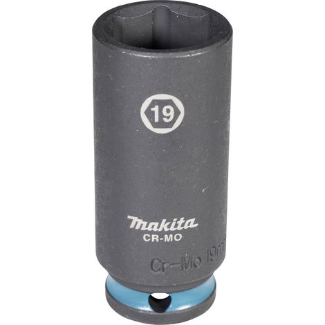 Makita E-16368 Douille 3/8" SW19 Impact Black longue (1/2)