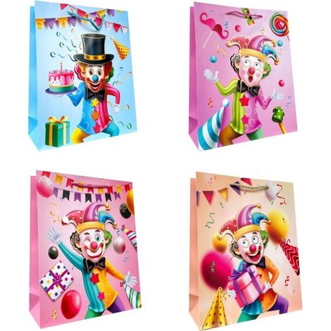 Kindergeschenktüte M Clown 3D Mix