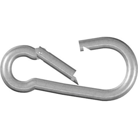 Dörner + Helmer 4815034 verzinkter Karabiner 4 mm 20 Stück (1/2)