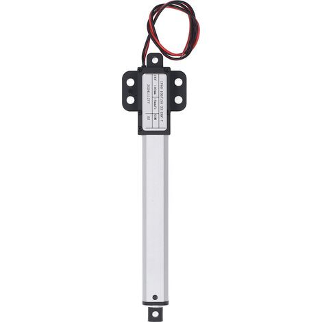 Kleiner elektrischer Linearantrieb, 100 mm Hub, 50 N Schubkraft, 15 mm/s, wasserdicht (IPX4), 24 V DC (1/5)