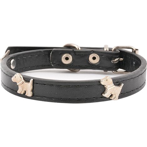 Collier En Cuir Pour Chien - Cuir Pleine Fleur Épais - Pour Gros Chiens De 43 À 58 Cm - Largeur 3,5 Cm (1/5)