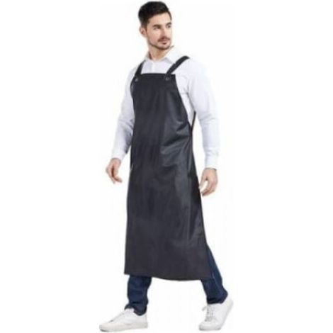 Tablier de travail en caoutchouc imperméable, robuste et ajustable (1/5)