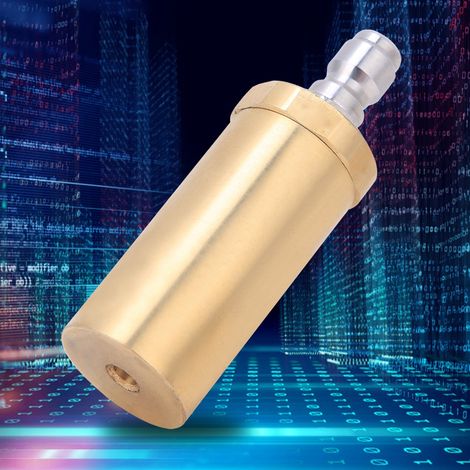 Rotierende Sprinklerdüse mit Messing-Keramikkern für den Haushalt, 360°-Drehung, passend für Autowaschanlagen, 3600 PSI, 1,2 mm/2,0 mm (1/5)