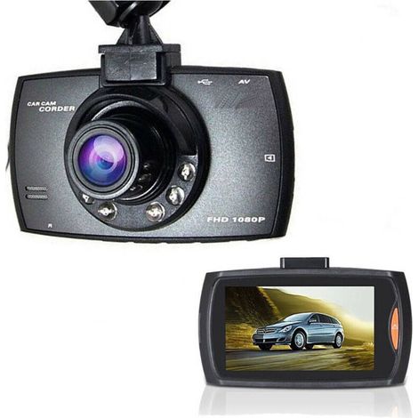 Dvr Full Hd Camera Video Voiture Vision Nocturne Lcd 2,4'' 6 Led
