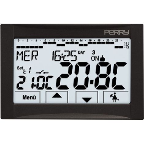 Cronotermostato da Incasso Perry Moon Touch Screen (1/6)
