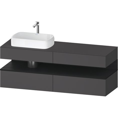 Duravit Collection One Meuble sous-vasque sur console, 2 tiroirs,