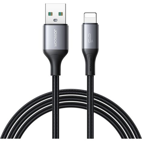 Joyroom S-A28 Flash Series 3A USB-A - USB-C Kabel 1m - schwarz (1/5)