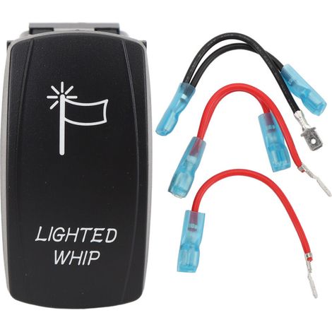 UTV Interrupteur à Bascule LED Interrupteur à Bascule pour RZR Vtt Voitures Camions RVs 12V 24V 5PIN On Off. (1/5)