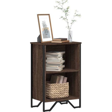 Bücherregal Braun Eichen-Optik 50x31x74,5 cm Holzwerkstoff