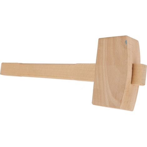 Maillet en bois de hêtre, marteau en bois, maillet en bois, manche en bois, outil de menuiserie, marteau de menuisier (1/5)