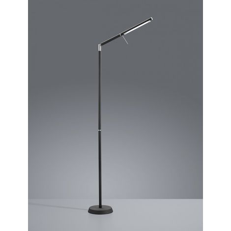 Stehlampe Led Filigran Black Touch Sensor H162 cm Trio Lighting