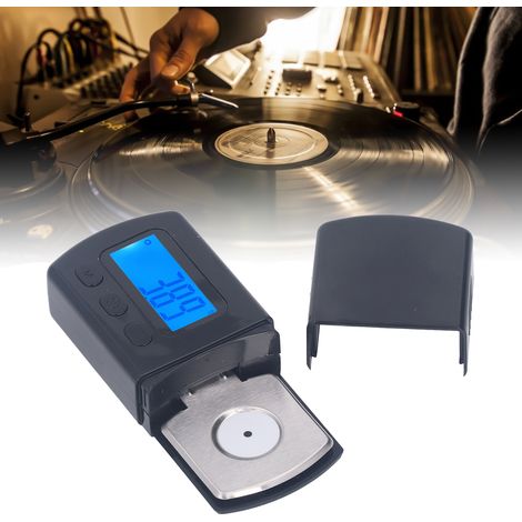 Manomètre de pression pour aiguille de platine vinyle 5 g 0,01 g mini balance électronique pour bijoux (noire) (1/5)
