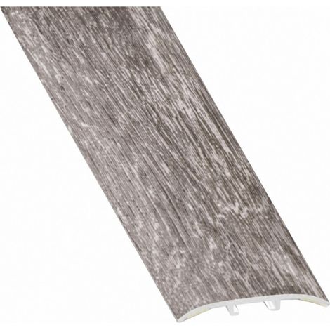 Design-Schwellenleiste 2 in 1, Pinie grau, 3.8x83cm.