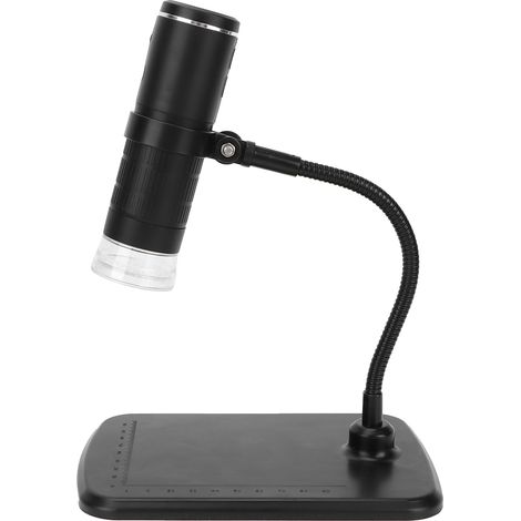 Microscope numérique sans fil portable 50x-1000x avec caméra mini-microscope flexible Wi-Fi (1/5)