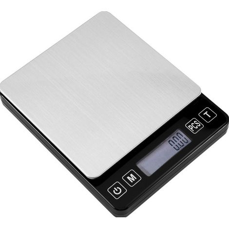 Digitale Küchenwaage – 3000 g/0,1 g, hohe Genauigkeit, Präzision, multifunktional (1/4)