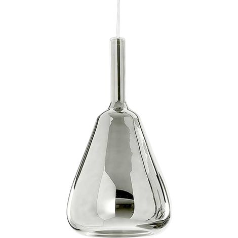 Ofelia S/11 Mini Suspension En Verre Borosilicate Chromé Miroir Avec Douille G9, Câble De 3 Mètres - Gea Luce (1/3)