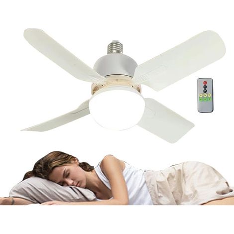 Ferngesteuerter Deckenventilator mit Beleuchtung - Ventilatorleuchten (1/5)