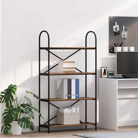 Bücherregal Altholz 80 x 30 x 146 cm Holzwerkstoff