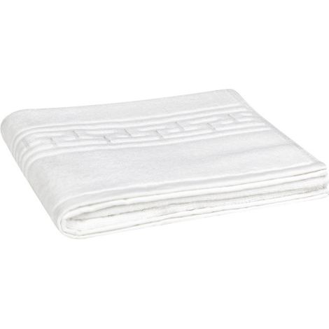 Toalla de manos blanca con alta absorción en tejido de algodón SIRIUS VALENTO (1/2)