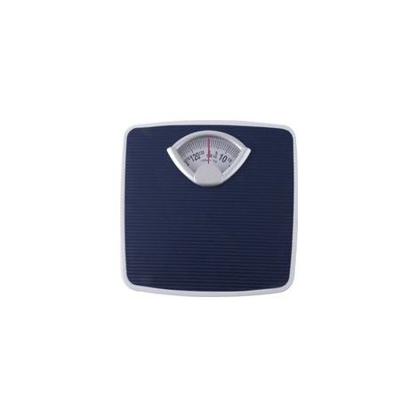 Pèse Personne Mécanique Rétro - JINFGERNE - Grand Écran, Capacité 130kg, Plateau Antidérapant, Molette de Réglage, Écologique et Précis pour Suivre Votre Poids