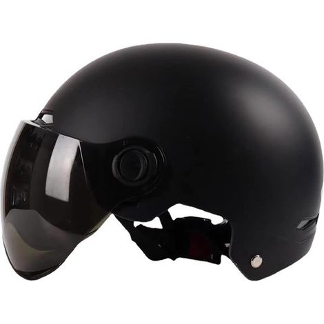 Casco abierto seguro para motocicleta y scooter: homologado y cómodo. (1/5)