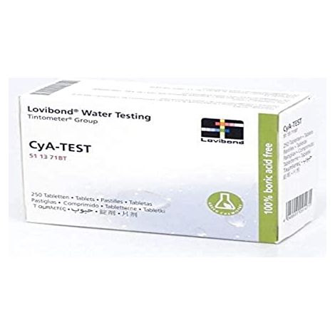 Scatola reattiva Acido cianuro, 250 voi. Lovibond