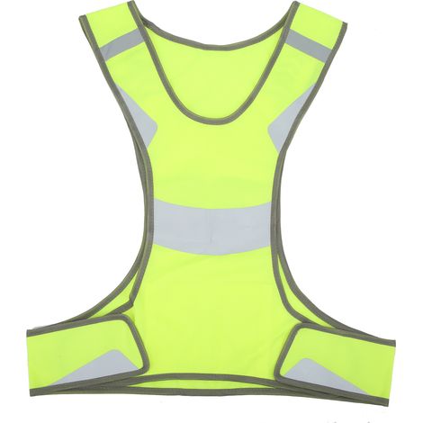 Gilet haute visibilité ajustable, équipement de sécurité réfléchissant pour course, jogging, marche, vélo (1/5)