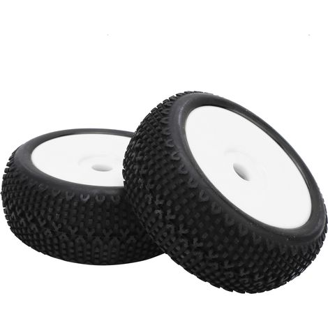 2-teilige 17-mm-Sechskant-Gummifelge für 1/8 RC-Crawler, Ersatzradzubehör (1/5)