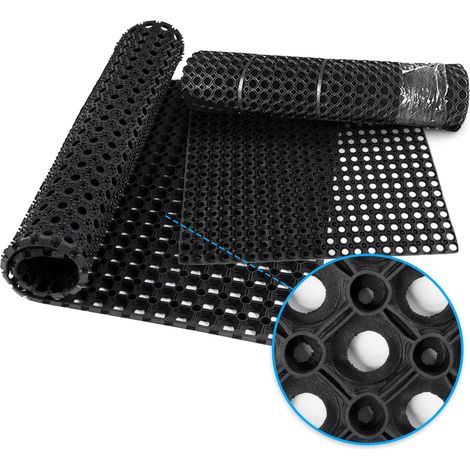 Connecteur Pour tapis en caoutchouc Pour relier 2/4 tapis Octo Door 7 x 7 cm (1/5)