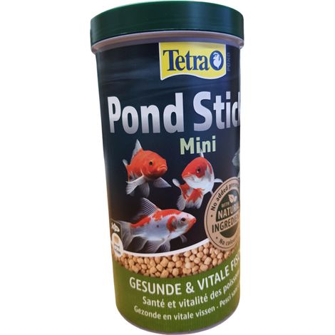 Pond Sticks mini 4-6 mm, 1 litre 135 g, TETRA pour poisson d'ornement de bassin de jardin - Tetra