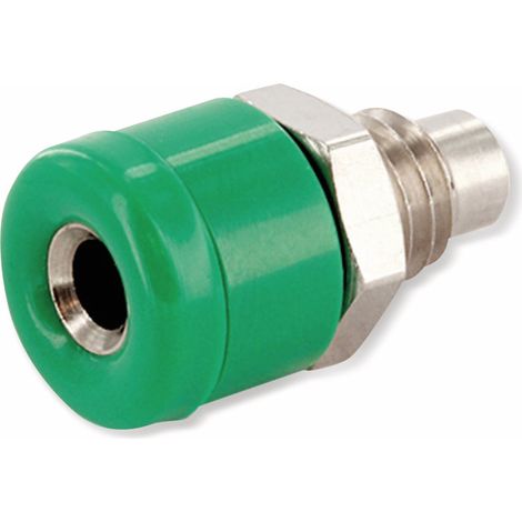 SCHNEPP Zwerg-Einbaubuchse, 2,6 mm, grün