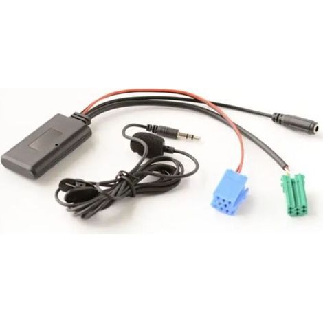 Pour Renault updatelist. adaptateur de câble auxiliaire Bluetooth audio/téléphone AUX Bluetooth (1/3)