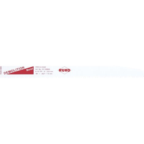BOSCH Säbelsägeblatt, ultraschnelles Schneiden, 225 mm, 1,6 mm Teilung, 5er-Pack. (1/5)