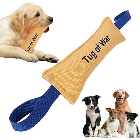 Tug Of War Dog Toy Bite Tug Toy With 2 Strong Handle for Dog