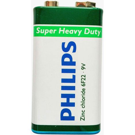 Batterie 6lr61 9V Power Alkaline Philips (1/2)
