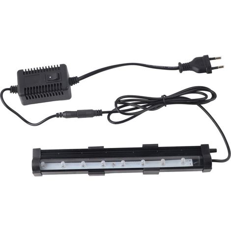 Lampe LED pour aquarium, couleurs changeantes, ultra-lumineuse, avec ventouse et prise européenne 220 V (1/5)