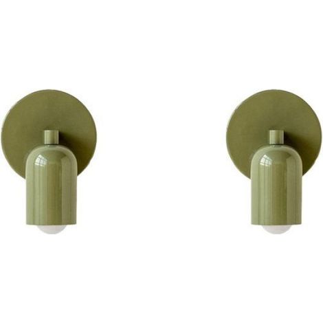 2X Applique murale, E27, LED moderne, design nordique, couleur macaron, chambre enfant, salon, couloir (1/5)