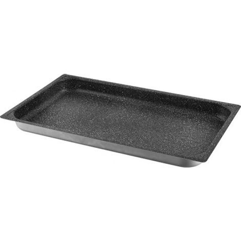 Plateau de four GN 1/1 en aluminium - Hauteur 4 cm - Risoli