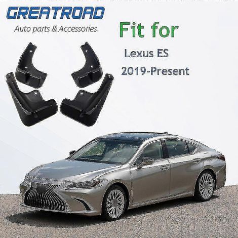 4 bavettes garde-boue pour Lexus ES ES300h ES350 F-Sport 2019-2020 - Bavettes garde-boue avant et arrière