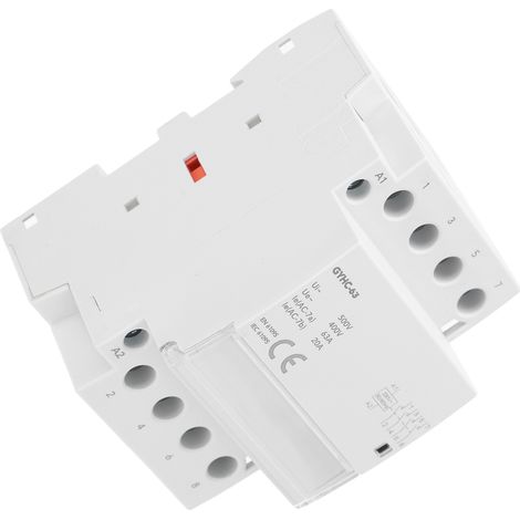 Contacteur modulaire 4 pôles 4NO, bobine de commande GYHC-63 pour installations industrielles