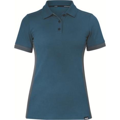 uvex Poloshirt suXXeed industry blau L (1/2)
