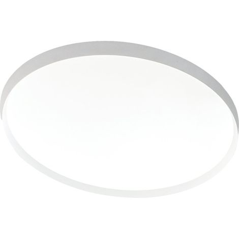 Plafonnier moderne gea luce acelia ps b plafonnier led en aluminium méthacrylate