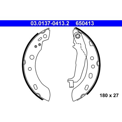 Jeu de mâchoires de frein ATE 03.0137-0413.2 NISSAN 44060-6F625