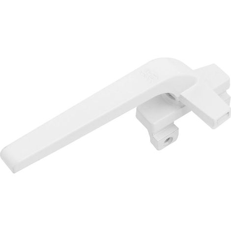 Zinklegierung linke Hand L-förmiger Fensterflügel-Verriegelungsgriff weiß (7e446bf02d63c06ef6996450e (1/5)